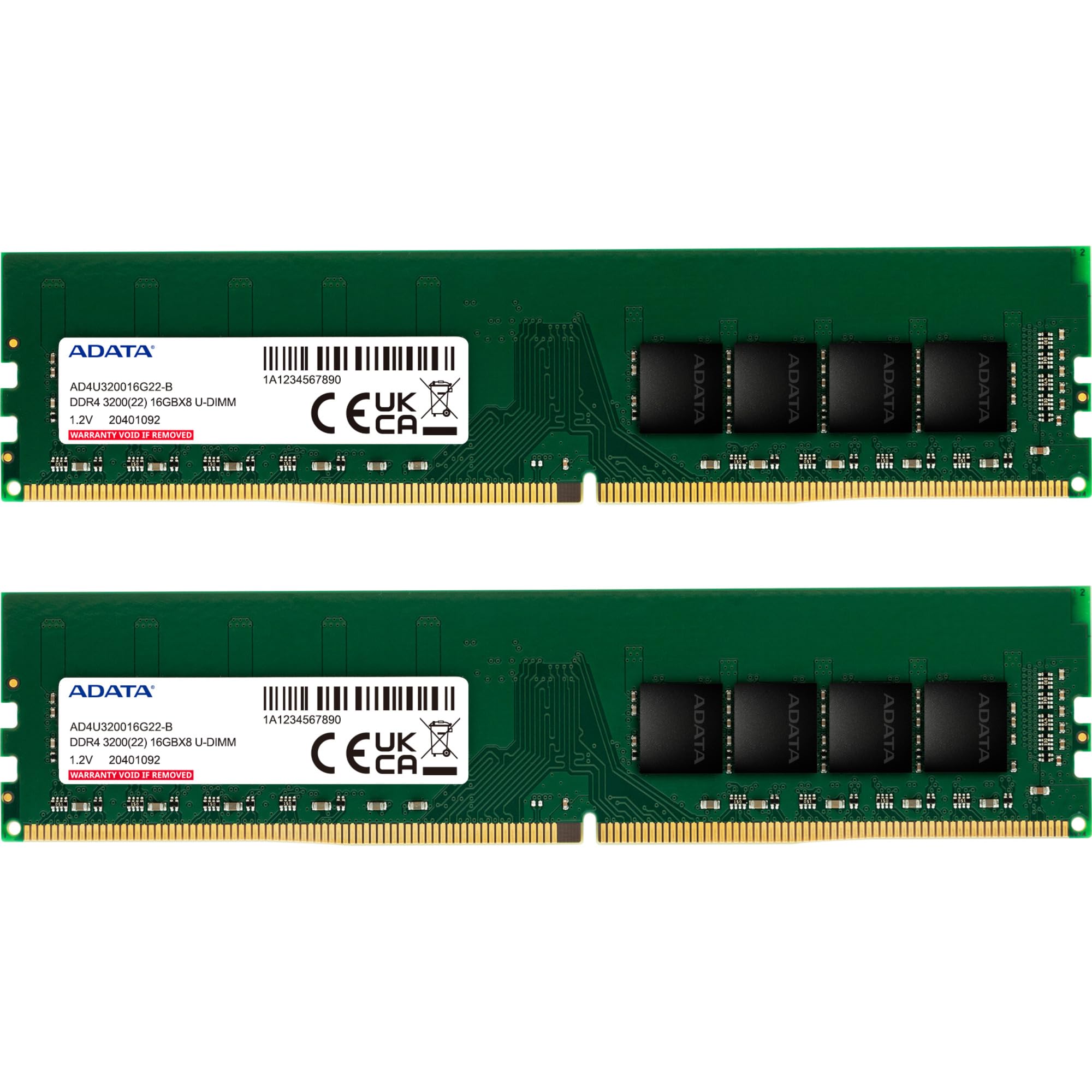 ADATA Premier DDR4 16 GB 2 x 8 GB U-DIMM, 3200 MHz, PC Server